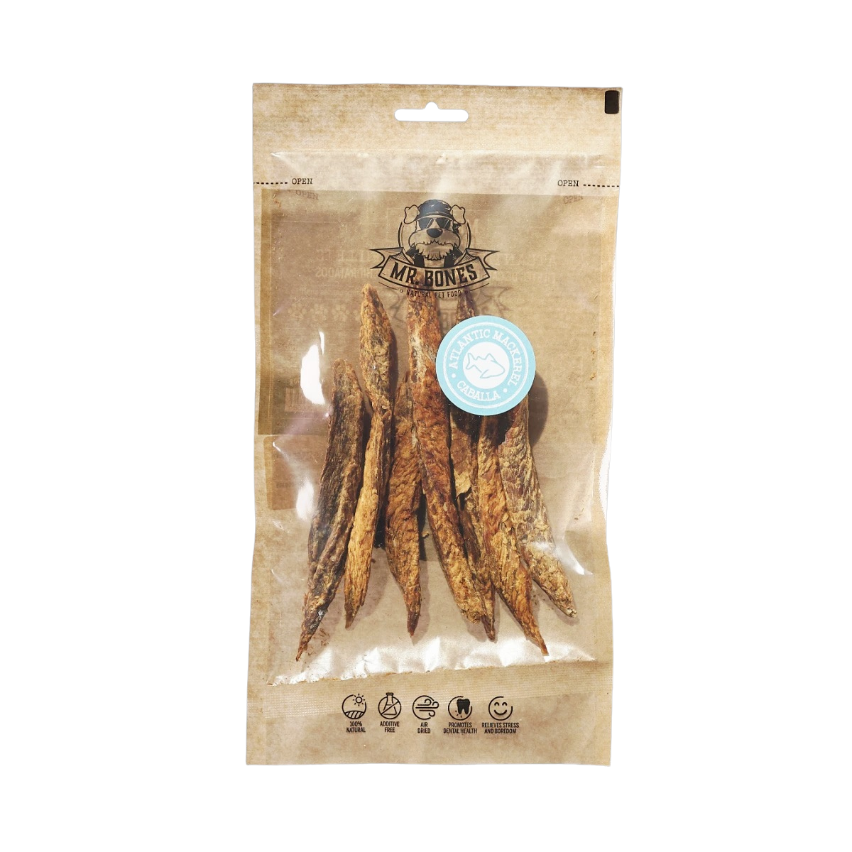 Filets de maquereau de l’Atlantique déshydratés