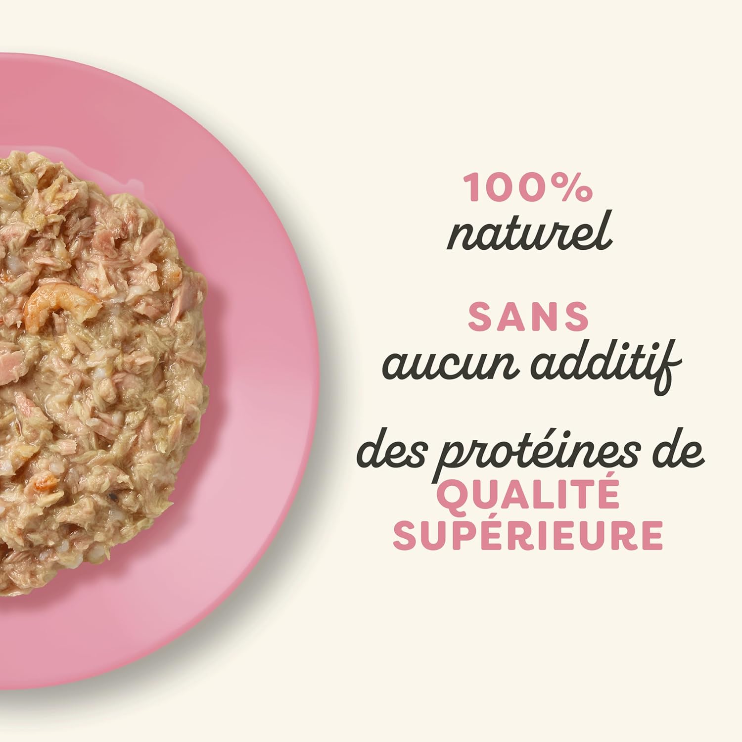 Filet de thon et crevettes en bouillon pour chats adultes