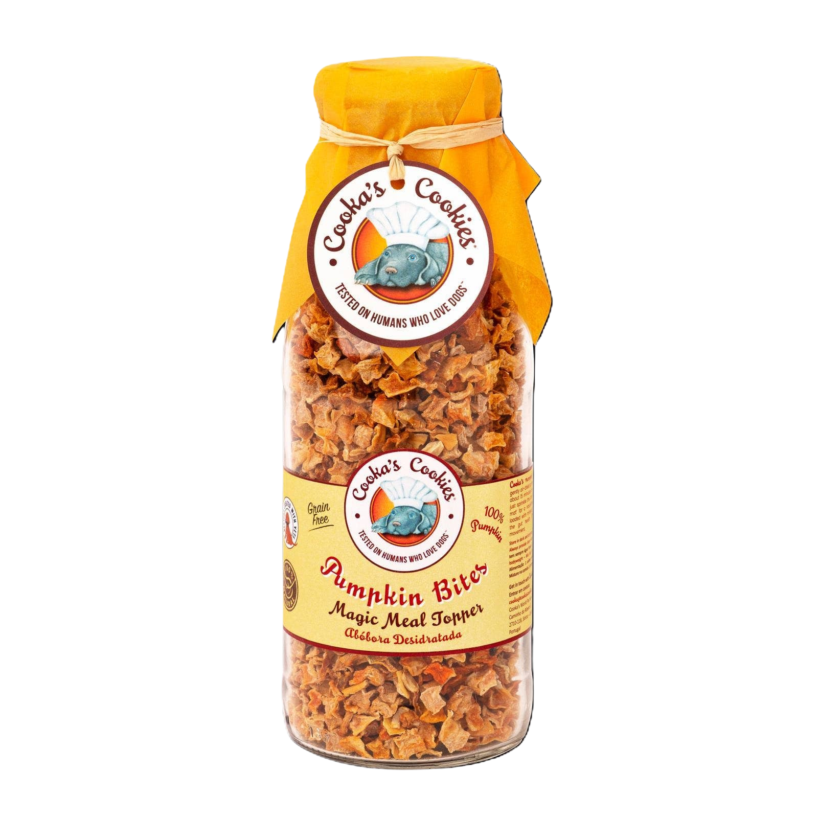 Flocons de citrouille séchés à l'air