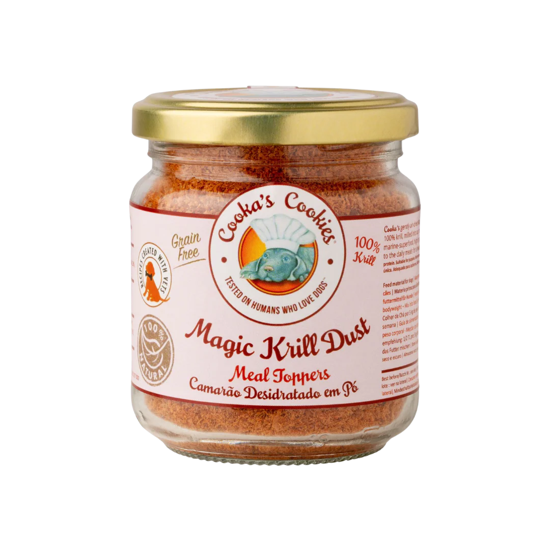 Poudre de krill pour chiens et chats