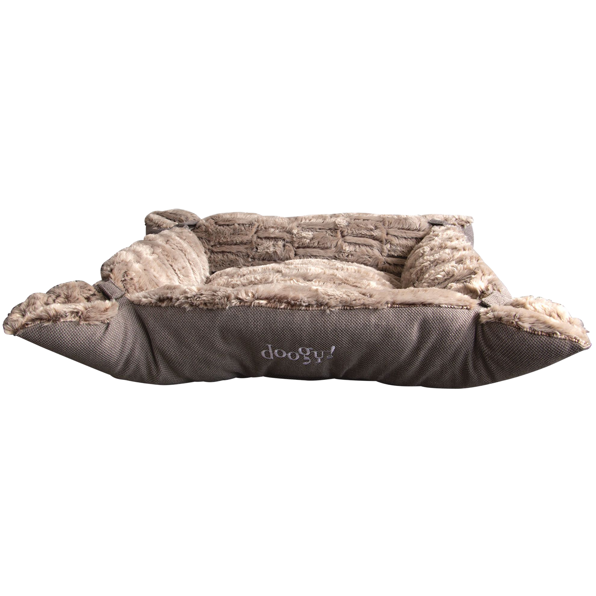 Tapis modulable 2-en-1 imitation fourrure