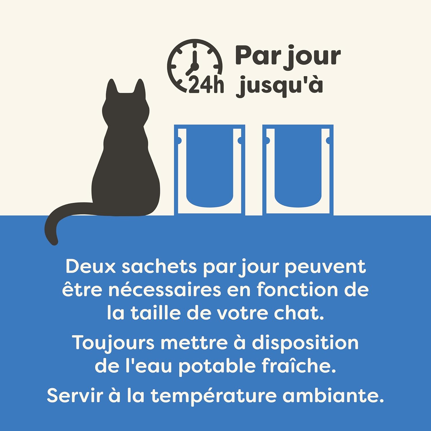 Filet de thon et crevettes en bouillon pour chats adultes
