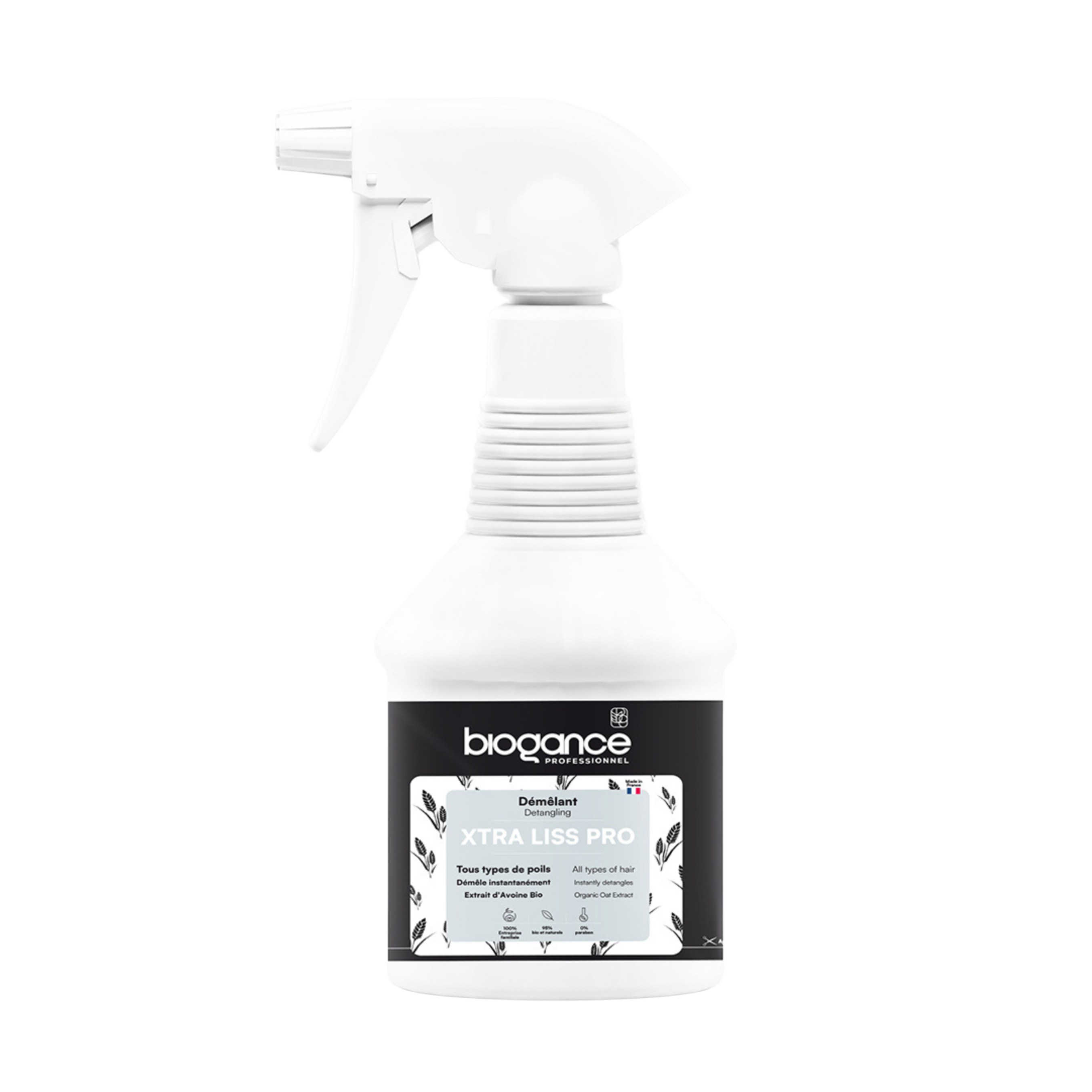 Spray démêlant Xtra’Liss Pro à l’avoine bio pour chiens