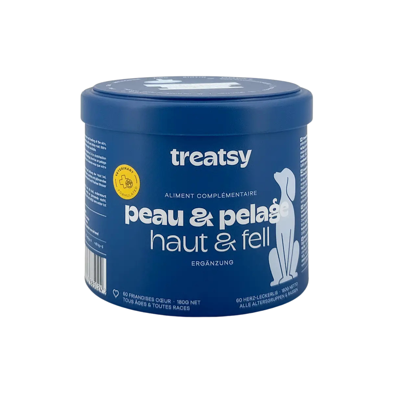 Complément alimentaire peau et pelage au poulet pour chiens