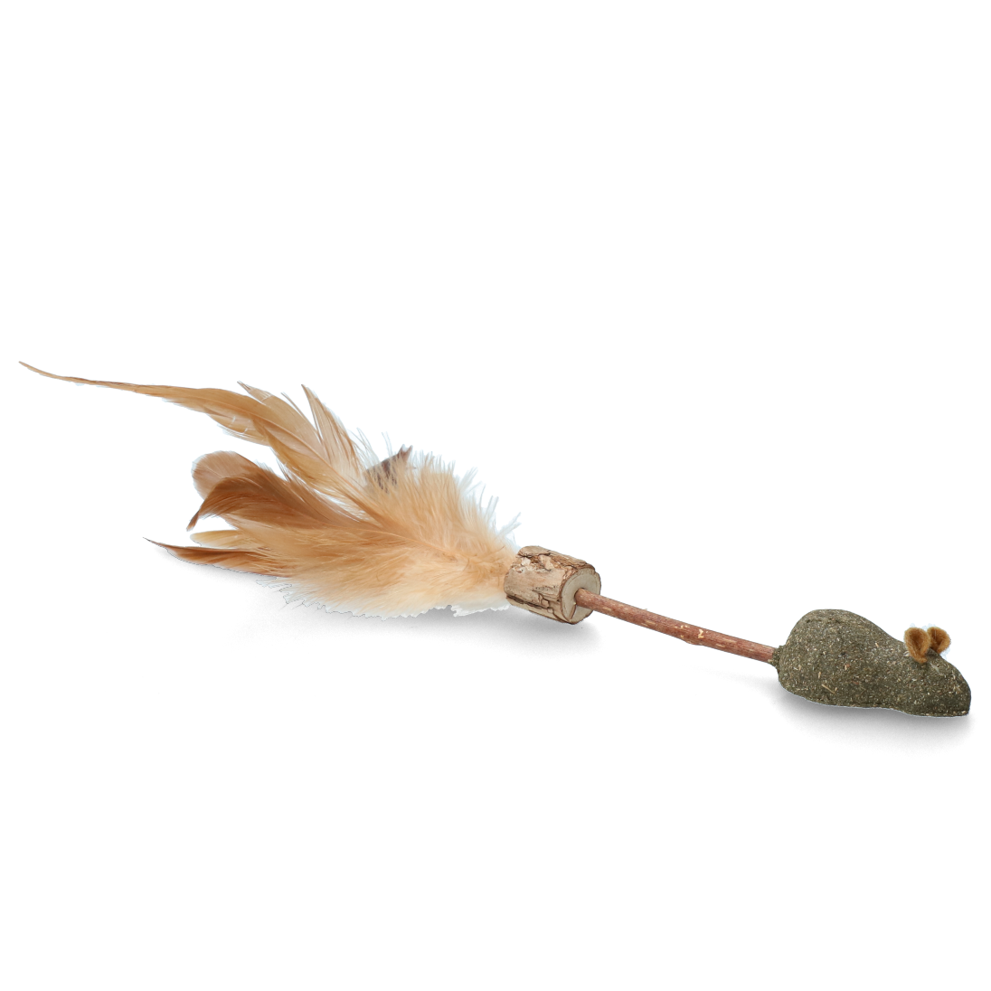 Jouet souris et plumes au matatabi pour chats
