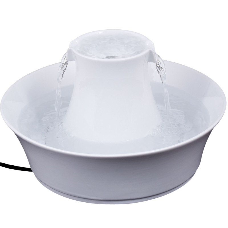 Fontaine à eau Drinkwell® Avalon en céramique 2 L pour chiens et chats