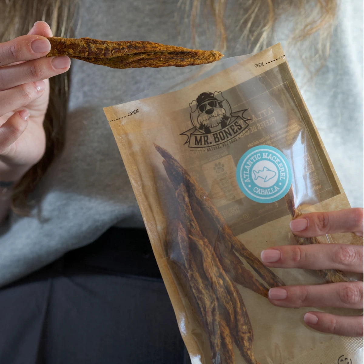 Filets de maquereau de l’Atlantique déshydratés