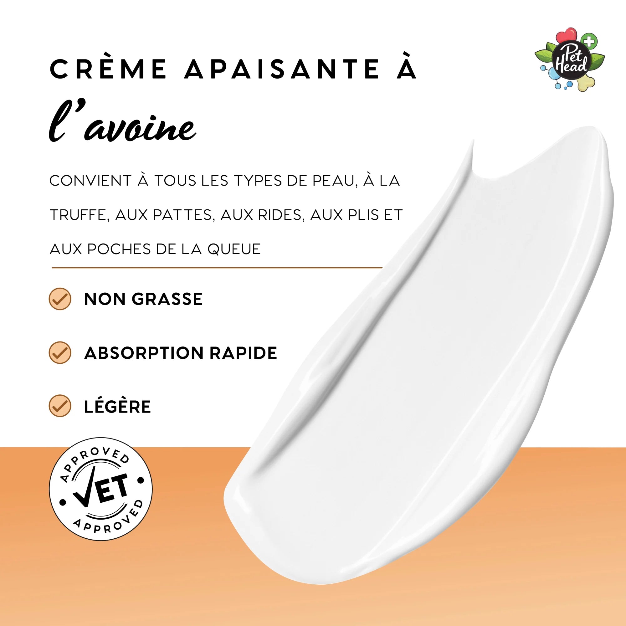 Crème apaisante à l’avoine pour chiens