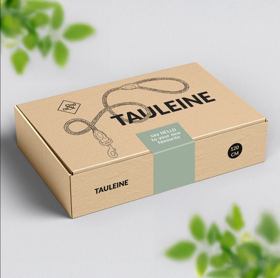 Laisse en polyamide et cuir