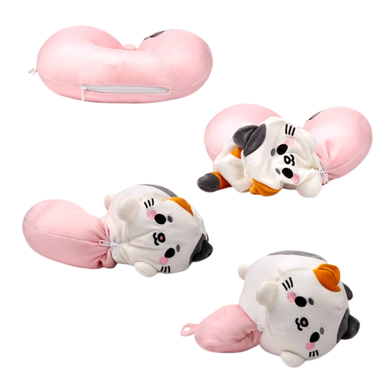 Coussin de voyage 2-en-1 Lola The Cat