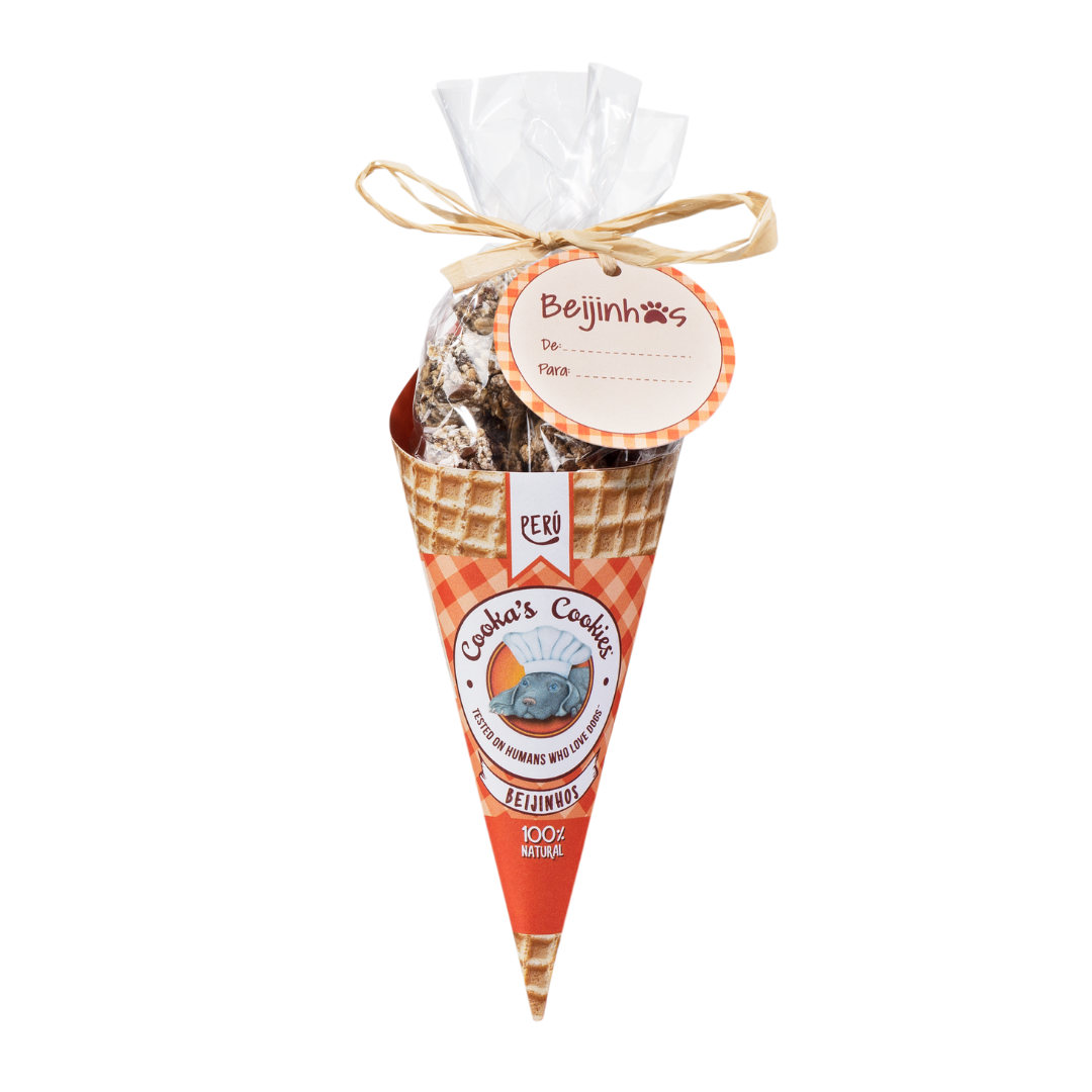 Cornet de friandises à la dinde pour chiens