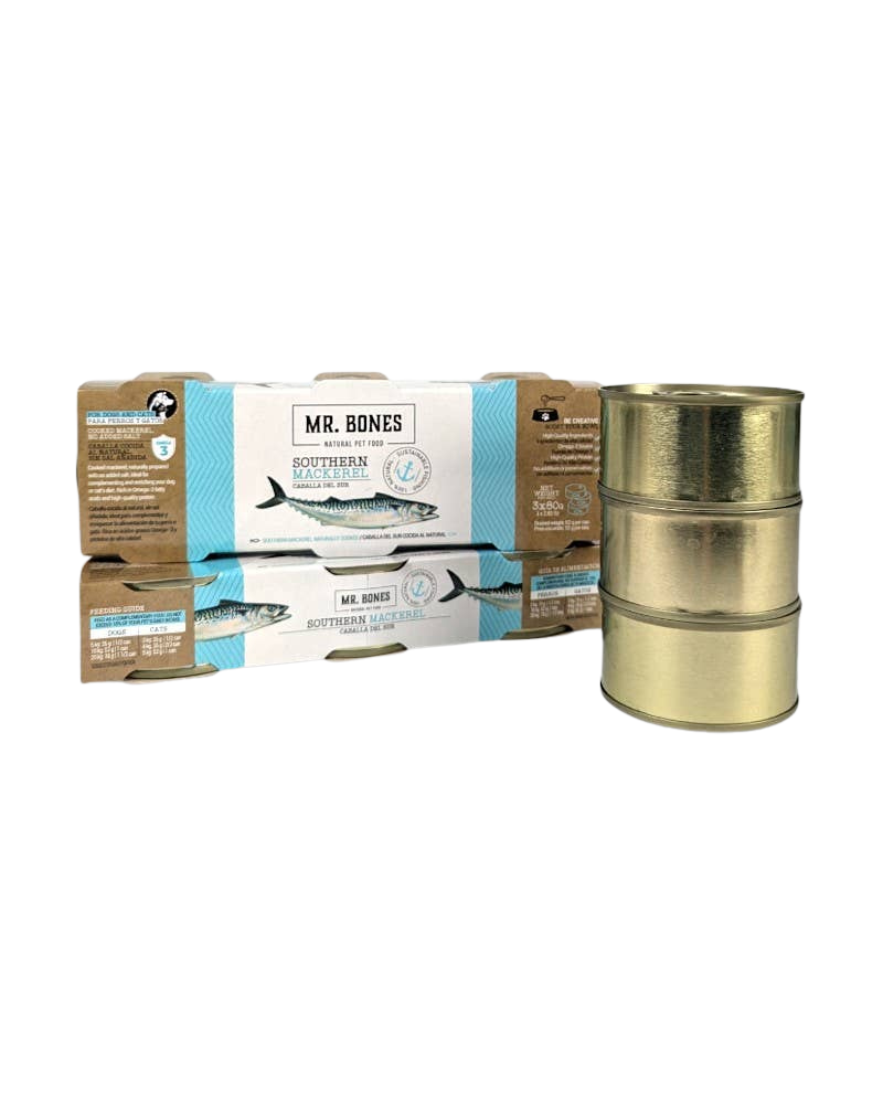 Topper de maquereau cuit