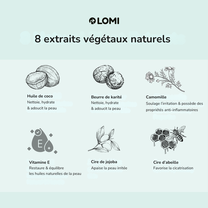Baume cicatrisant naturel multi-zones