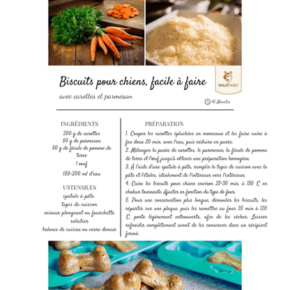 Coffret biscuits à cuire avec moule silicone