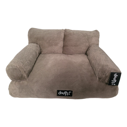 Fauteuil moelleux avec dossier et accoudoirs