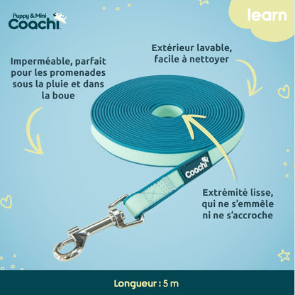 Longe imperméable pour chiots et chiens de petite taille