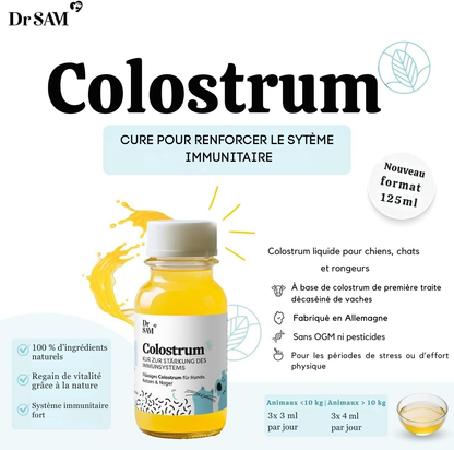 Colostrum liquide – cure défenses naturelles