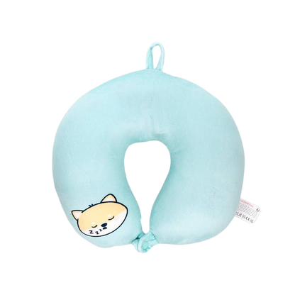 Coussin de voyage 2-en-1 Shiba Inu