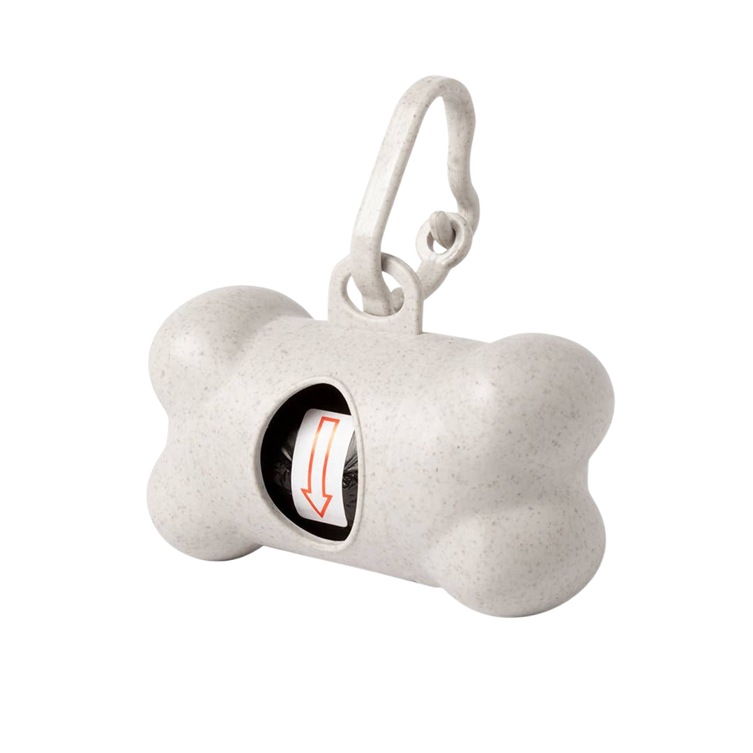 Distributeur sacs à déjections en fibres de bambou