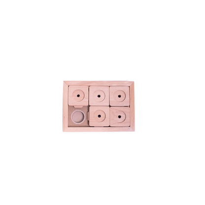 Jeu d’intelligence Sudoku petit format en bois – niveau avancé