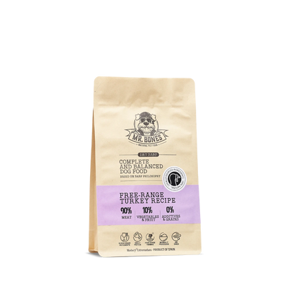 BARF sec à la dinde fermière