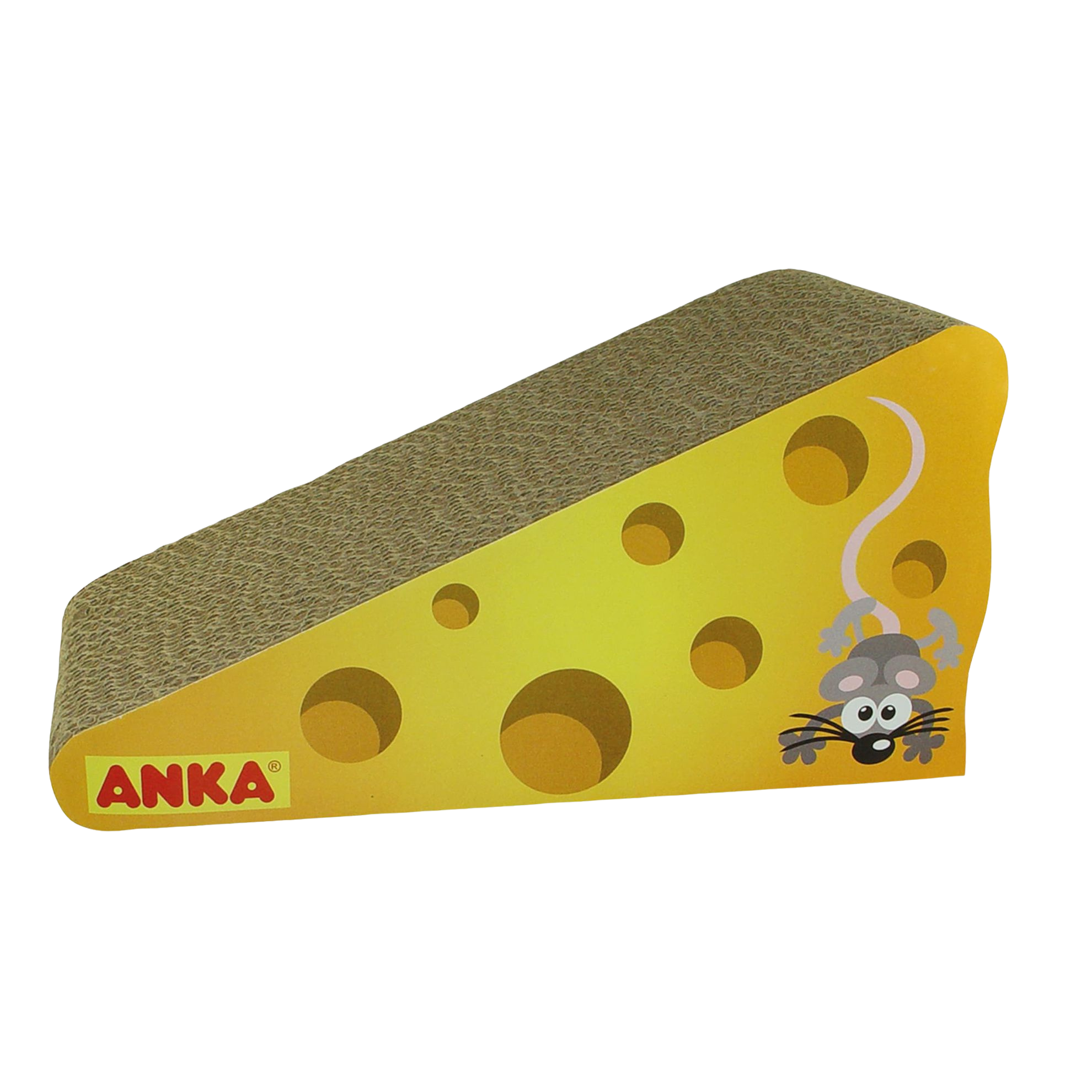 Griffoir en carton avec herbe à chat