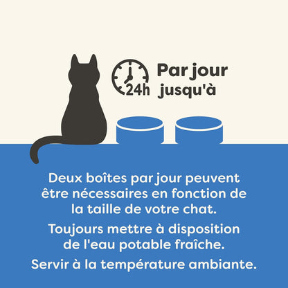 Filet de thon et sardine en gelée pour chats seniors