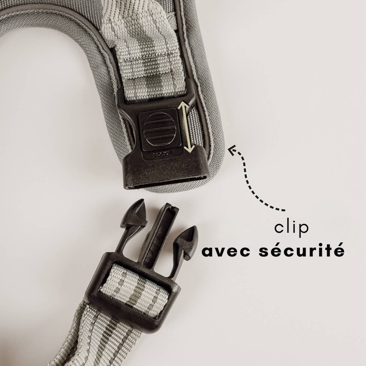 Harnais réfléchissant anti-traction