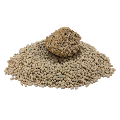 Litière agglomérante naturelle pin et bentonite