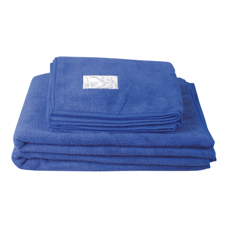 Lot de 2 serviettes microfibre absorbantes pour chiens et chats
