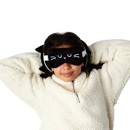 Coussin de voyage 2-en-1 chat Feline Fine