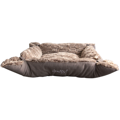 Tapis modulable 2-en-1 imitation fourrure