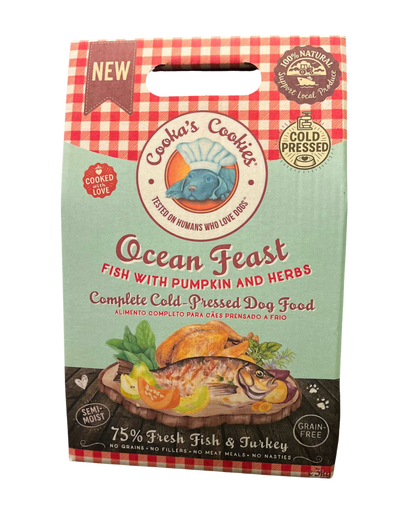 Croquettes semi-humides Festin de l’Océan poisson et dinde