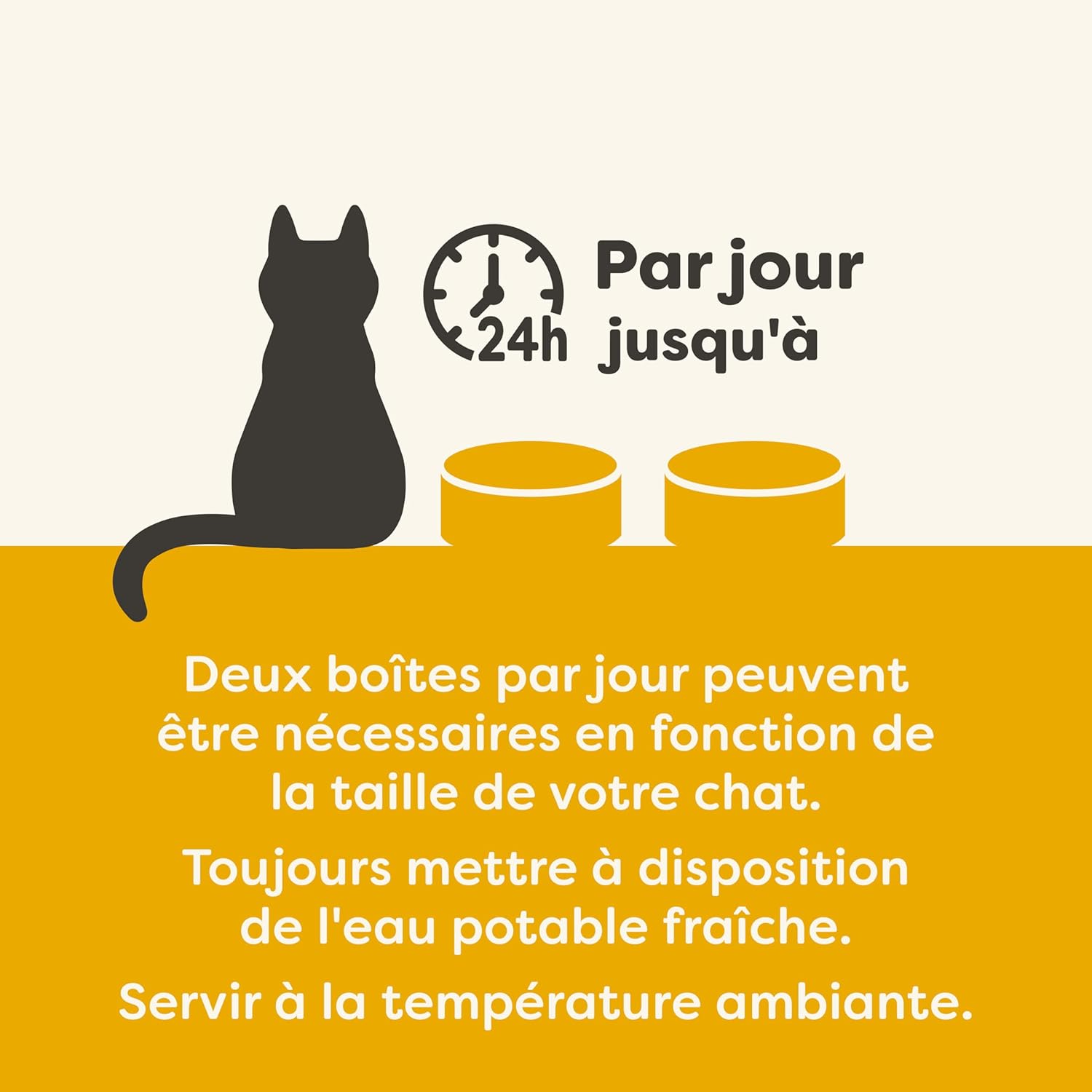Émietté de blanc de poulet en bouillon pour chats adultes