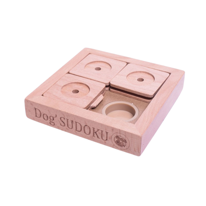 Jeu d’intelligence Sudoku petit format en bois – niveau débutant