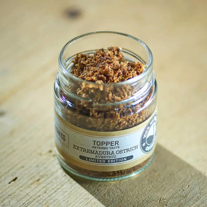 Topper d’autruche pour chiens et chats