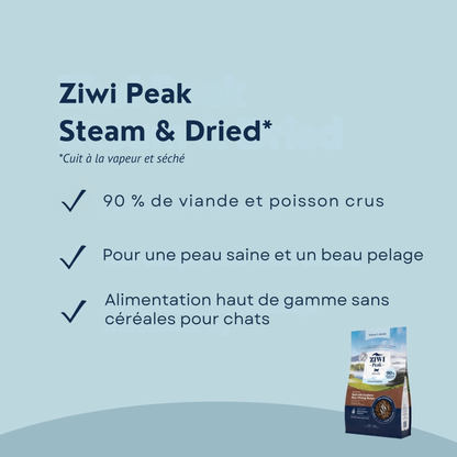 Croquettes boeuf & merlan bleu du Sud pour chats