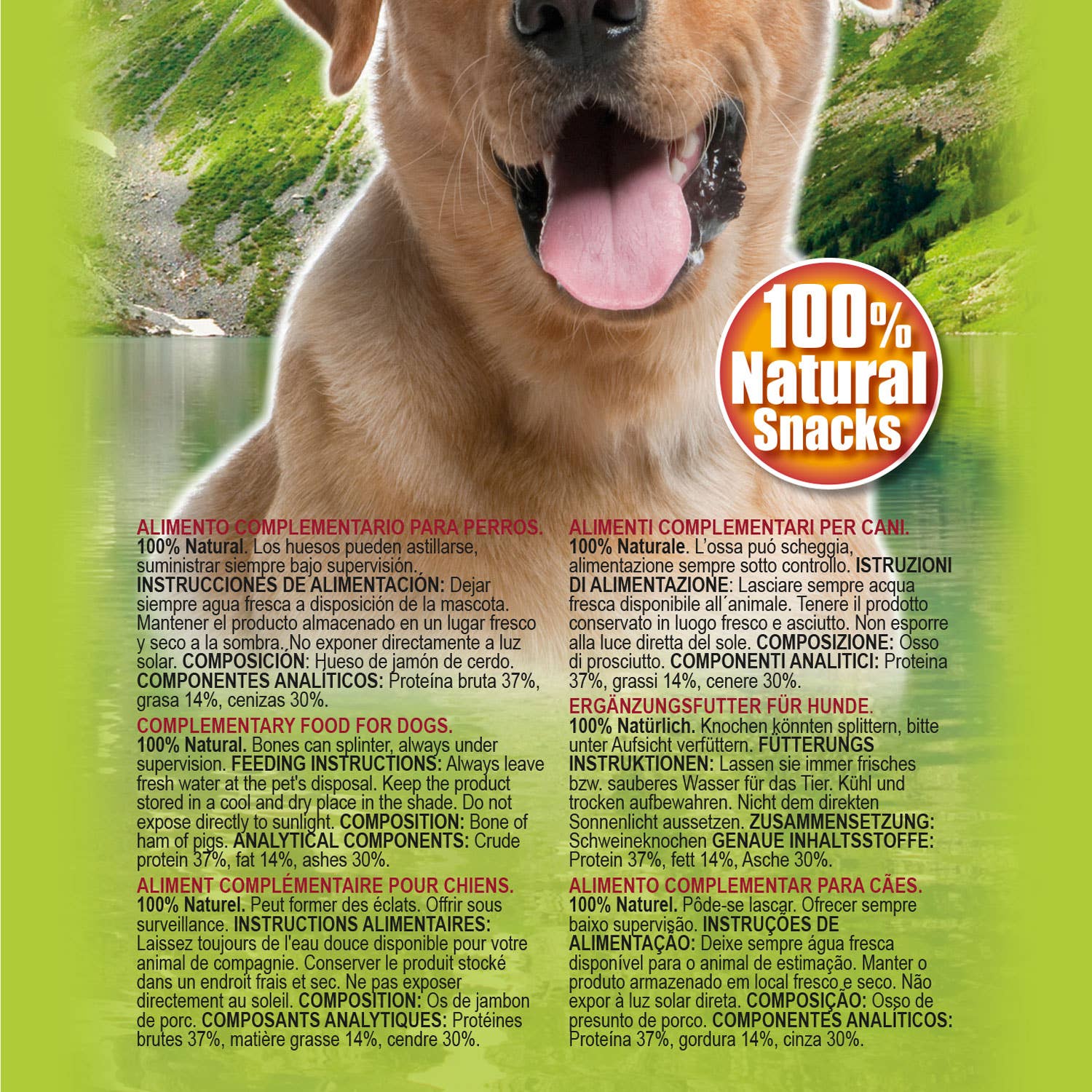 Os de jambon serrano naturel