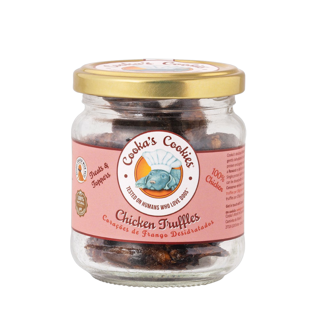 Cœurs de poulet séchés à l'air