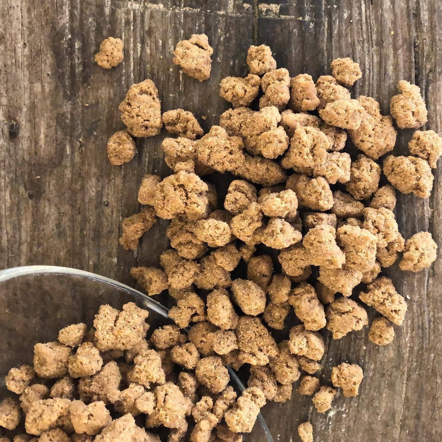 Crumble de poulet déshydraté pour chiens et chats
