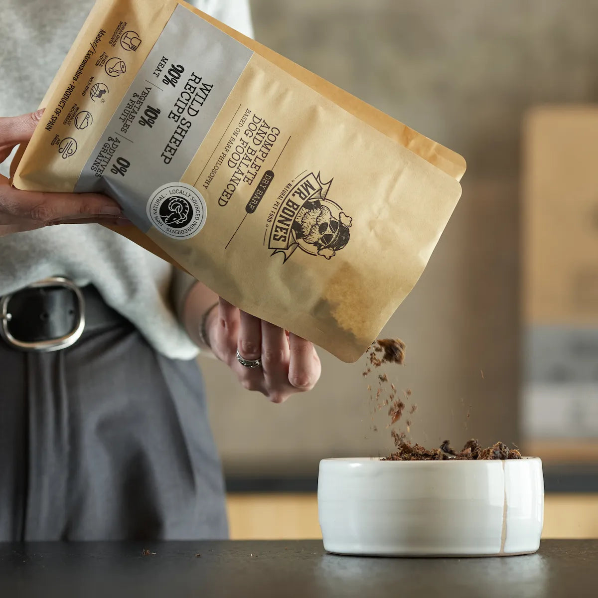 BARF sec au mouflon sauvage