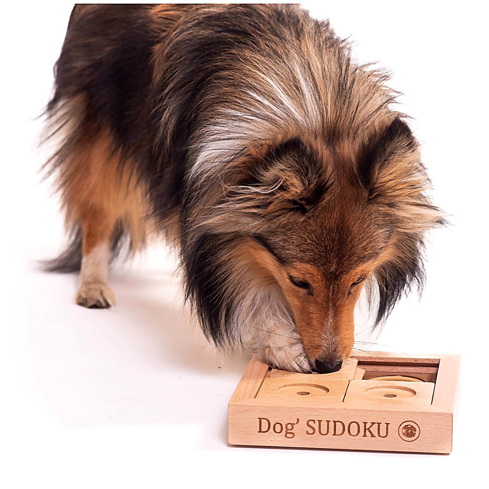 Jeu d’intelligence Sudoku petit format en bois – niveau débutant