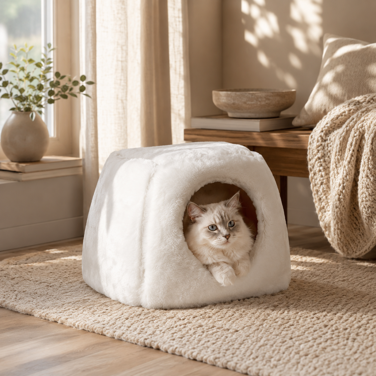 Igloo Pelty 2 en 1 pour chats et petits chiens