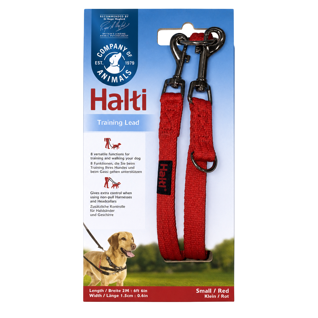 Laisse d’éducation 3 positions pour chiens