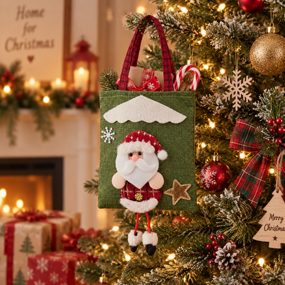 Sac cadeau de Noël