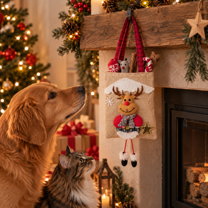 Sac cadeau de Noël